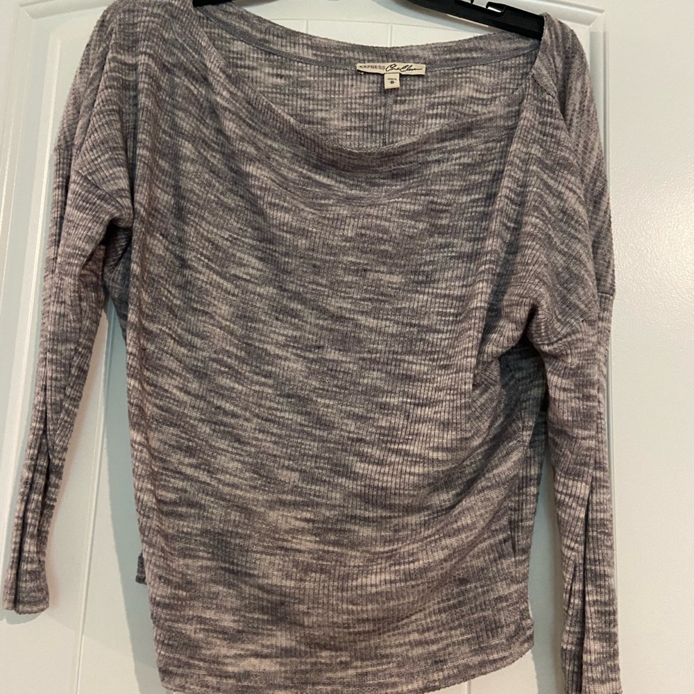 Gray sweater